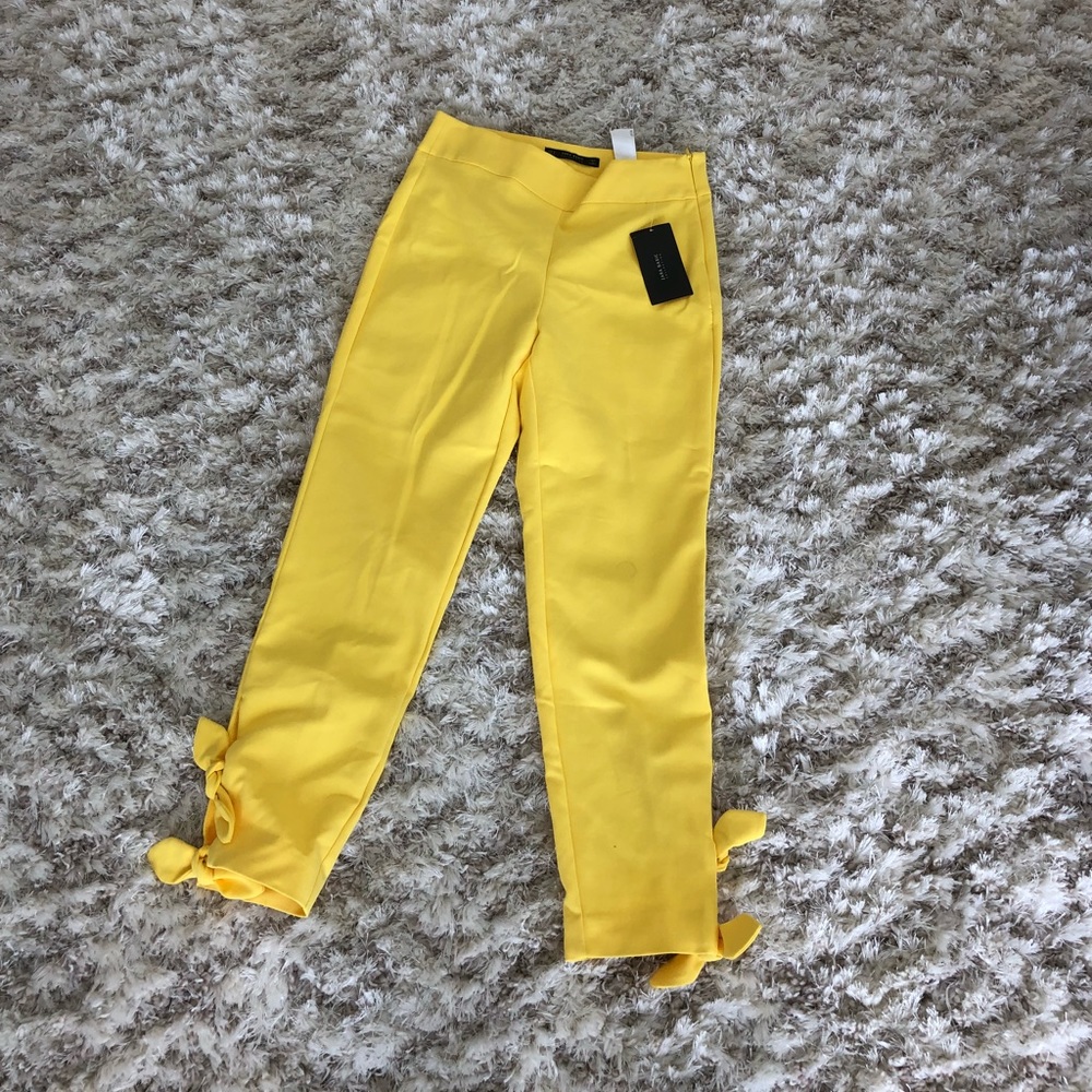 Zara yellow pants